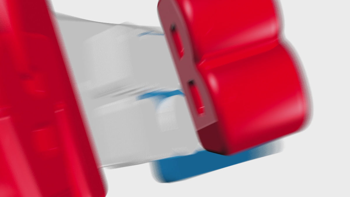 Mega Bloks 60'lı Blok Torbaları (Mavi/Pembe), Büyük Boyutlu Bloklar, 1 Yaştan İtibaren Uygun, Doğa Dostu Saklama Çantası Dahil, CYP67