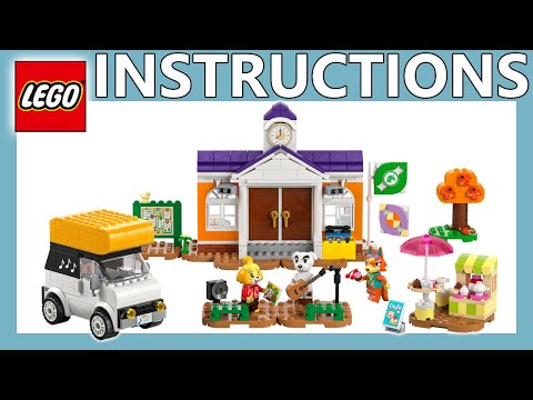 LEGO Animal Crossing K.K. Meydan Konseri 550 Parça Yapım Seti (77052) – 7+ Yaş