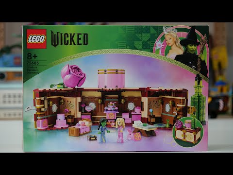 LEGO Wicked Elphaba ve Glinda'nın Yurdu 75683 - 740 Parça Bebek Evi Yapım Seti