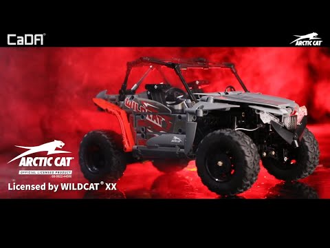 CaDA Arctic Cat Wildcat XX 686 Parça Kumandalı (RC) Yapım Seti
