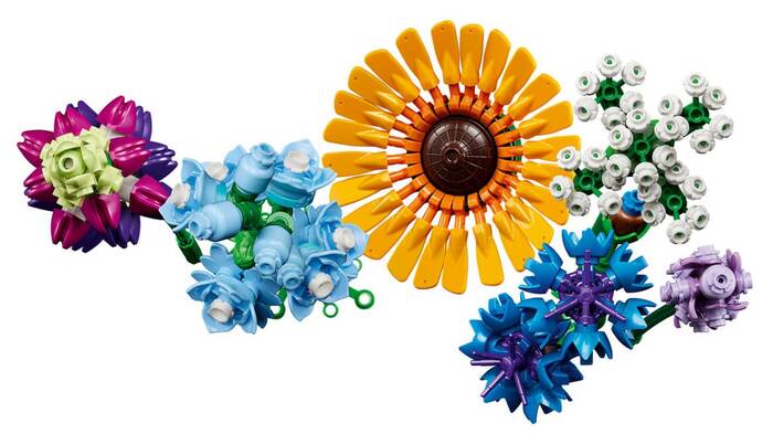 LEGO LEGO Icons Kır Çiçekleri Buketi 10313 - 939 Parça Yetişkin Yapım Seti