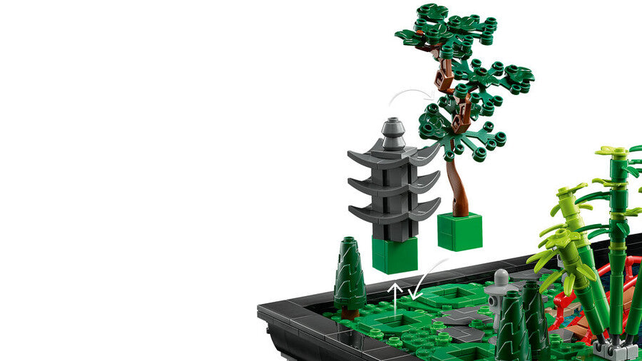 10315 Lego icons Huzurlu Bahçe 1363 parça +18 yaş