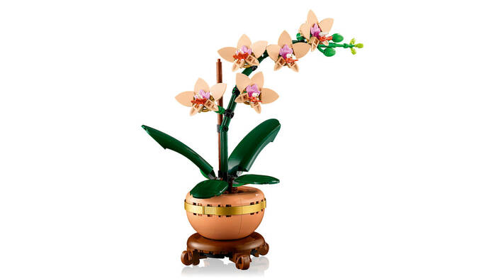 LEGO LEGO Botanicals Mini Orkide 10343 - 274 Parça Yetişkin Yapım Seti