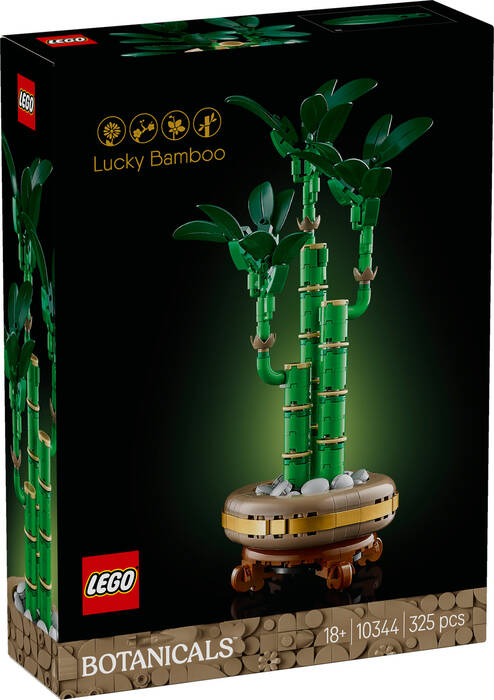 LEGO LEGO Botanicals Şans Bambusu 10344 - 325 Parça Yetişkin Yapım Seti