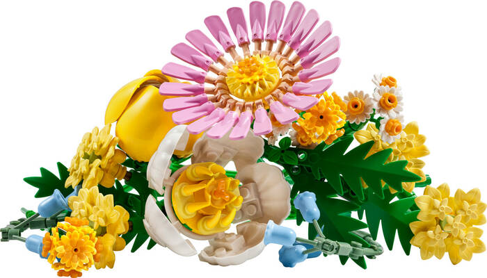 LEGO LEGO Botanicals Küçük Sarı Buket 10347 - 373 Parça Yetişkin Yapım Seti