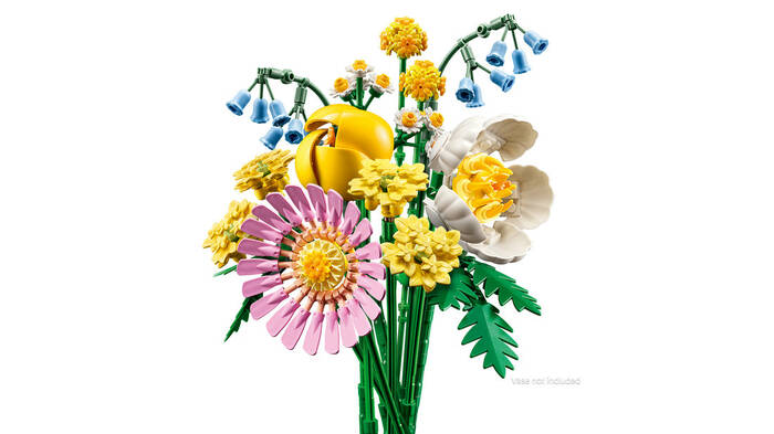 LEGO LEGO Botanicals Küçük Sarı Buket 10347 - 373 Parça Yetişkin Yapım Seti