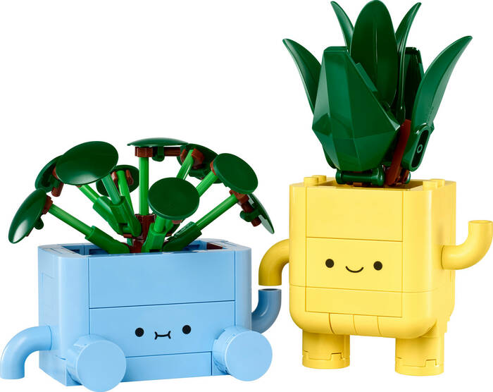 LEGO LEGO Botanicals Mutlu Bitkiler 10349 - 217 Parça Yetişkin Yapım Seti