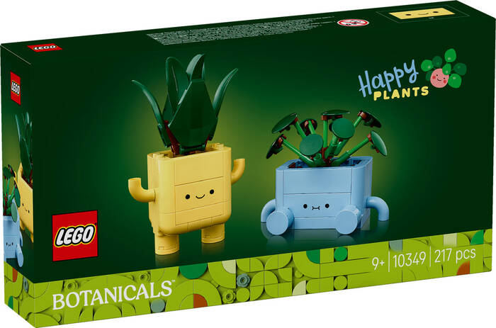 LEGO LEGO Botanicals Mutlu Bitkiler 10349 - 217 Parça Yetişkin Yapım Seti