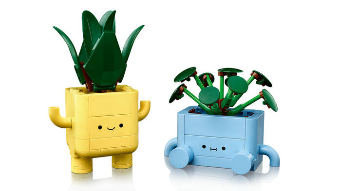 LEGO LEGO Botanicals Mutlu Bitkiler 10349 - 217 Parça Yetişkin Yapım Seti