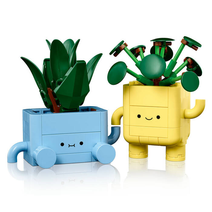 LEGO LEGO Botanicals Mutlu Bitkiler 10349 - 217 Parça Yetişkin Yapım Seti