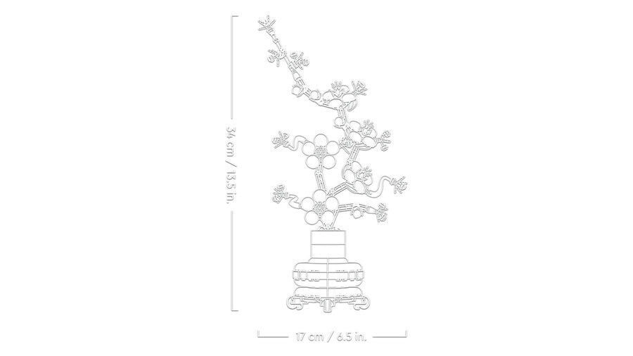 LEGO Botanicals Erik Çiçeği 10369 - 327 Parça Yapım Seti