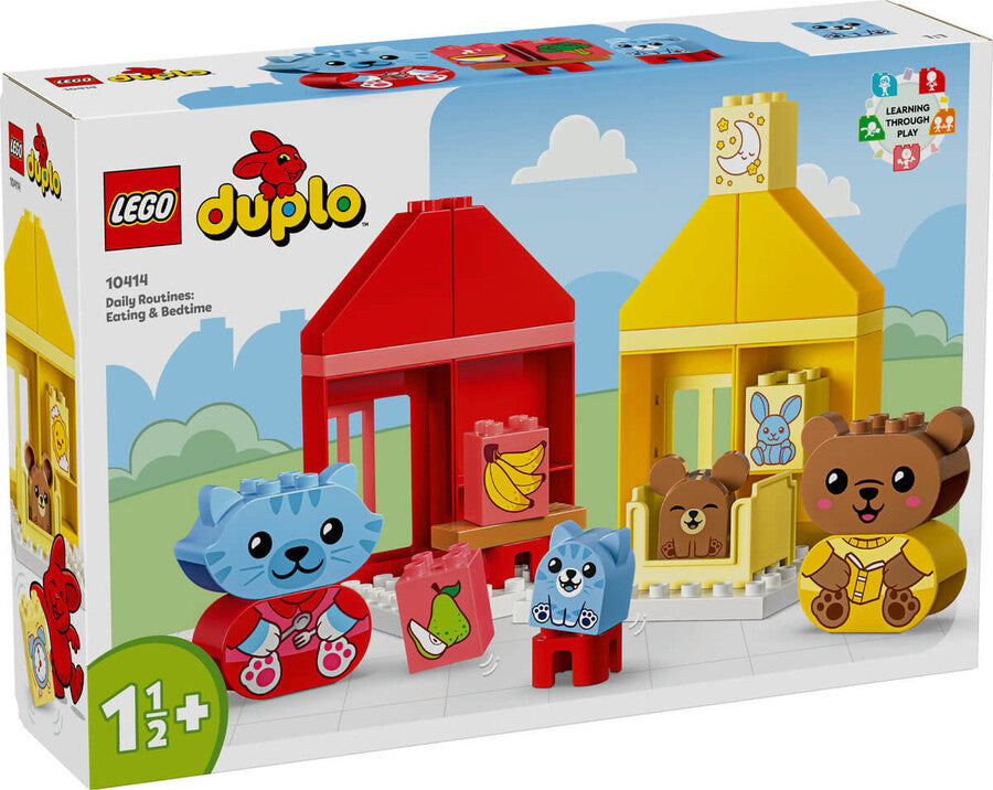 10414 Lego Duplo Günlük Rutinlerim: Yemek ve Uyku Zamanı 28 parça +1,5 yaş