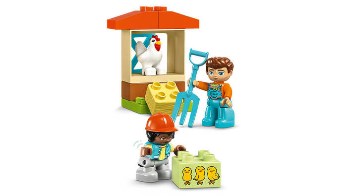 LEGO DUPLO DUPLO Çiftlikte Hayvanların Bakımı 10416 - 74 Parça Yapım Seti