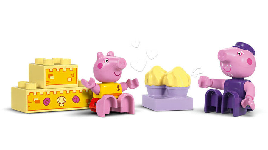 LEGO DUPLO Peppa Pig Tekne Gezisi 10432 - 23 Parça Yapım Seti