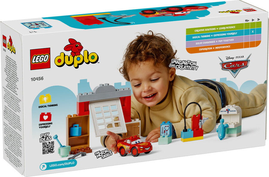 LEGO DUPLO Disney McQueen'in Doc'un Garajını Ziyareti 10456 - 35 Parça Yapım Seti