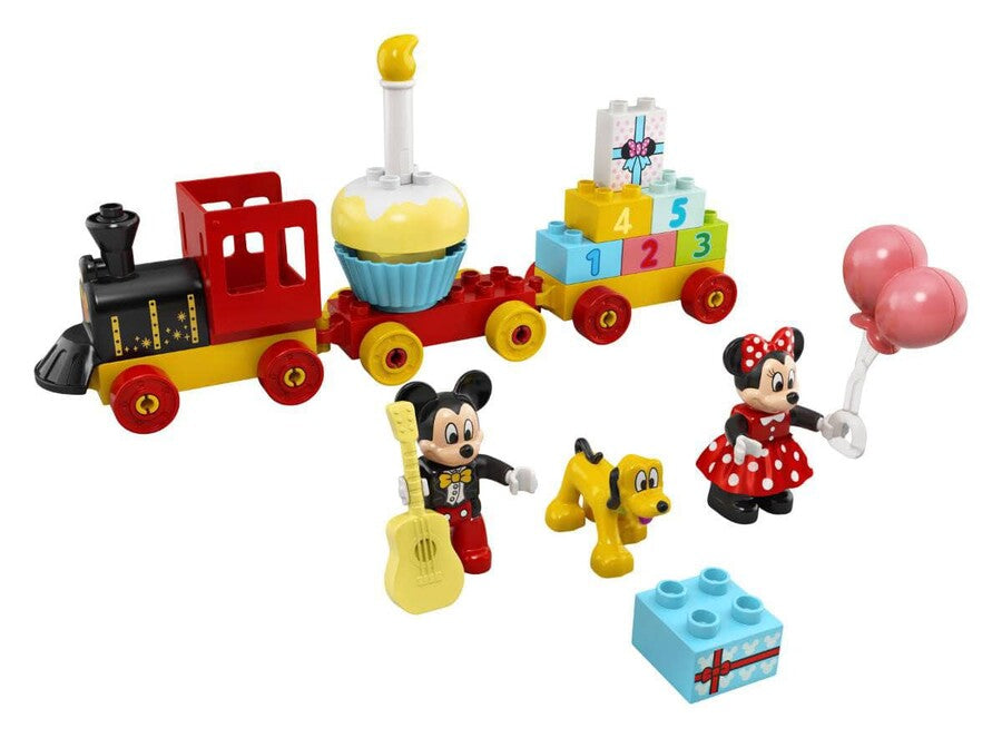 LEGO DUPLO Disney Mickey and Friends Mickey ve Minnie Doğum Günü Treni 10941 - 22 Parça Yapım Seti