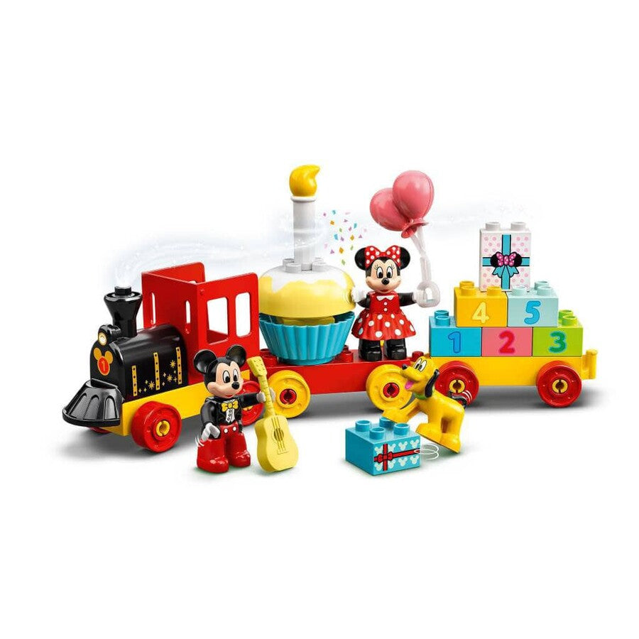 LEGO DUPLO Disney Mickey and Friends Mickey ve Minnie Doğum Günü Treni 10941 - 22 Parça Yapım Seti