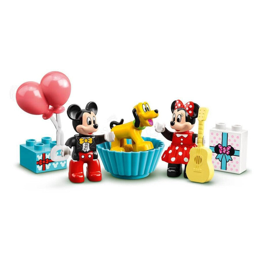 LEGO DUPLO Disney Mickey and Friends Mickey ve Minnie Doğum Günü Treni 10941 - 22 Parça Yapım Seti