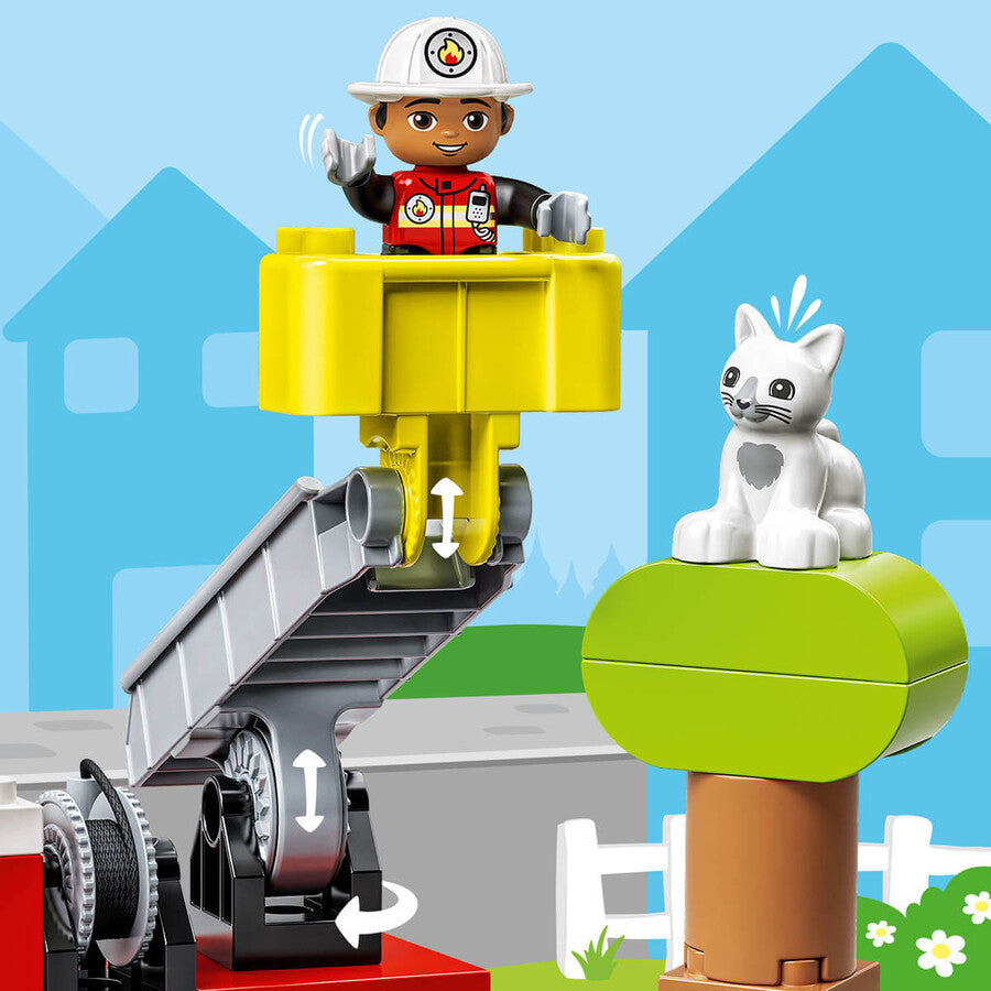 LEGO DUPLO İtfaiye Kamyonu 10969 - 21 Parça Yapım Seti