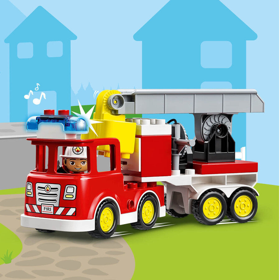 LEGO DUPLO İtfaiye Kamyonu 10969 - 21 Parça Yapım Seti