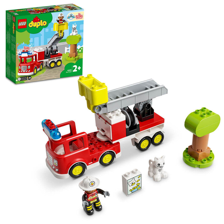 LEGO DUPLO İtfaiye Kamyonu 10969 - 21 Parça Yapım Seti