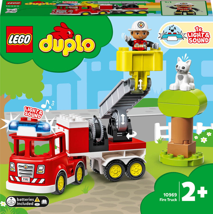 LEGO DUPLO İtfaiye Kamyonu 10969 - 21 Parça Yapım Seti