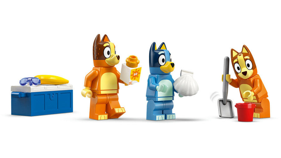LEGO Bluey Bluey'nin Ailece Plaj Gezisi 11202 - 133 Parça Yapım Seti