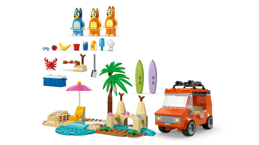 LEGO Bluey Bluey'nin Ailece Plaj Gezisi 11202 - 133 Parça Yapım Seti