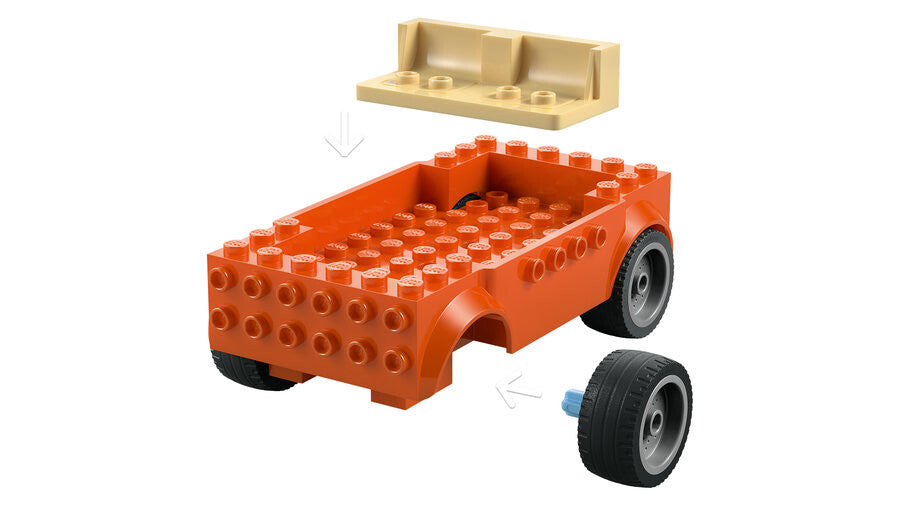 LEGO Bluey Bluey'nin Ailece Plaj Gezisi 11202 - 133 Parça Yapım Seti