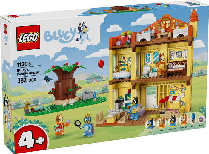 LEGO Bluey Bluey'nin Aile Evi 11203 - 382 Parça Yapım Seti