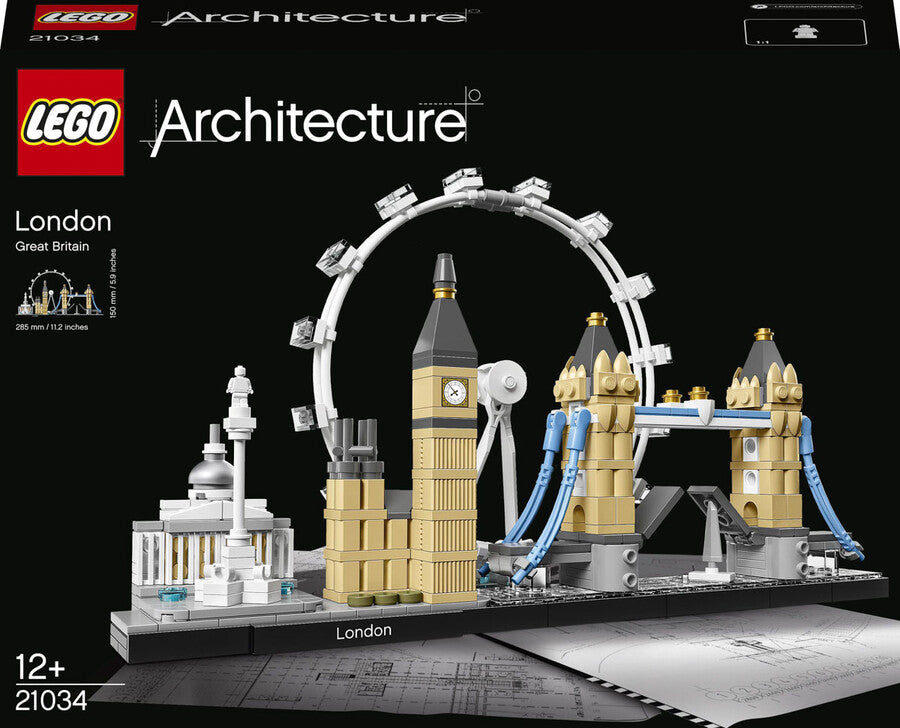 21034 Lego Architecture - Londra 468 parça +18 yaş