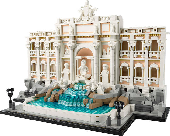 LEGO Architecture Architecture Trevi Çeşmesi 21062 - 1880 Parça Yetişkin Yapım Seti