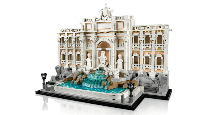 LEGO Architecture Architecture Trevi Çeşmesi 21062 - 1880 Parça Yetişkin Yapım Seti
