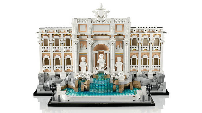 LEGO Architecture Architecture Trevi Çeşmesi 21062 - 1880 Parça Yetişkin Yapım Seti
