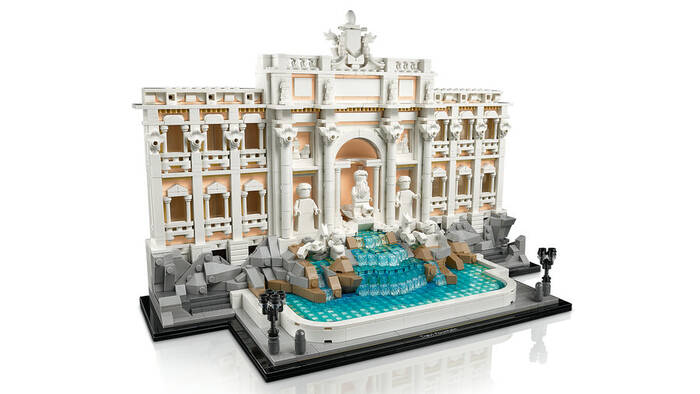 LEGO Architecture Architecture Trevi Çeşmesi 21062 - 1880 Parça Yetişkin Yapım Seti