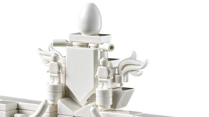 LEGO Architecture Architecture Trevi Çeşmesi 21062 - 1880 Parça Yetişkin Yapım Seti