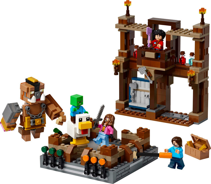21272 Lego Minecraft Orman Malikanesi Dövüş Ringi 491 parça +10 yaş