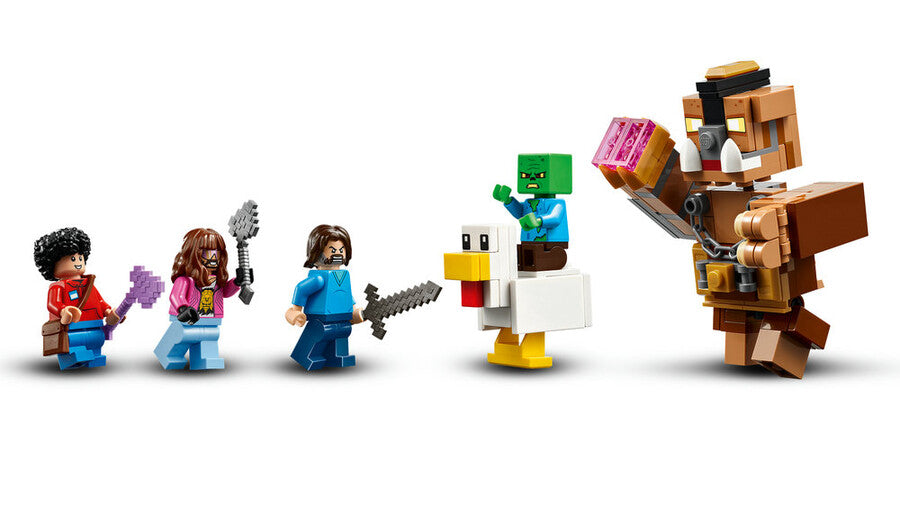 21272 Lego Minecraft Orman Malikanesi Dövüş Ringi 491 parça +10 yaş