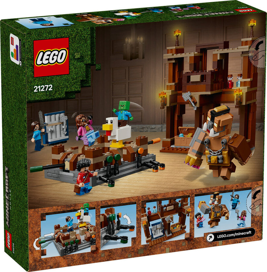 21272 Lego Minecraft Orman Malikanesi Dövüş Ringi 491 parça +10 yaş