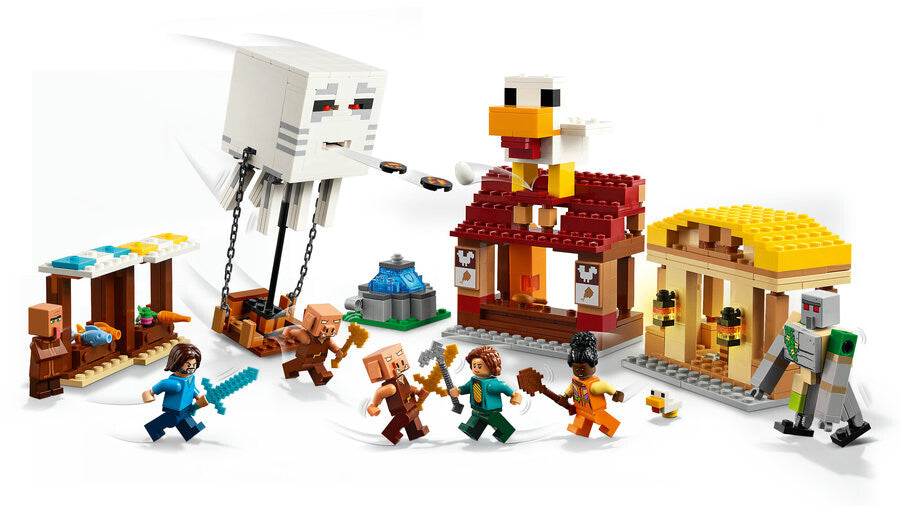 21273 Lego Minecraft The Ghast Balloon Köy Saldırısı 555 parça +10 yaş