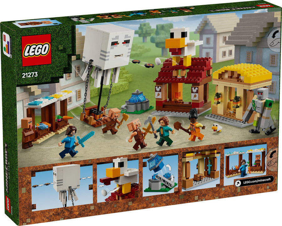 21273 Lego Minecraft The Ghast Balloon Köy Saldırısı 555 parça +10 yaş