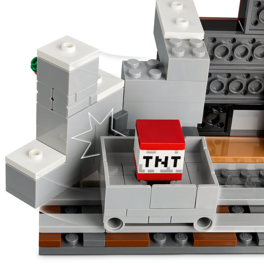21277 Lego Minecraft Kazma Madeni 530 parça +8 yaş