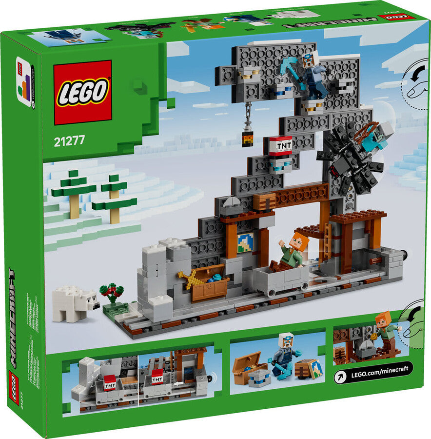 21277 Lego Minecraft Kazma Madeni 530 parça +8 yaş