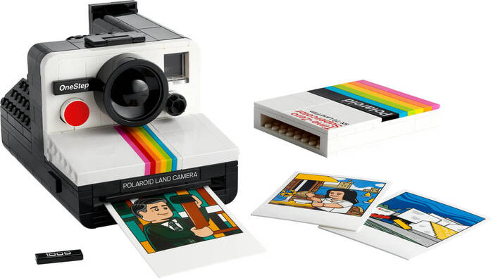LEGO Ideas Ideas Polaroid OneStep SX-70 Kamera 21345 - 516 Parça Yetişkin Yapım Seti