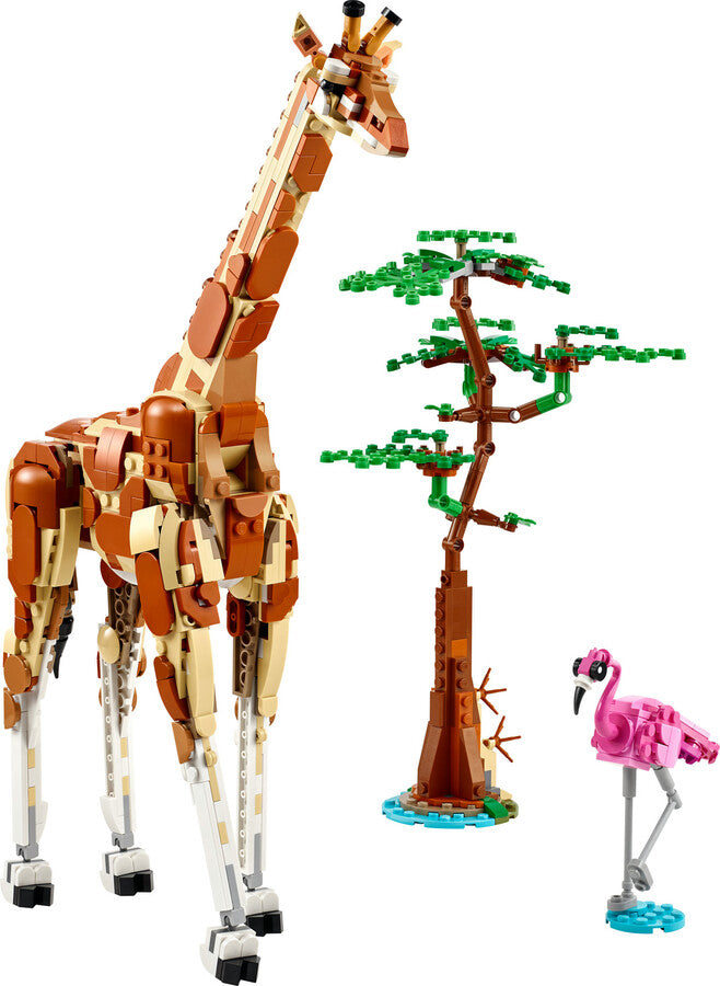 31150 Lego Creator 3ü1 arada Vahşi Safari Hayvanları 780 parça +9 yaş