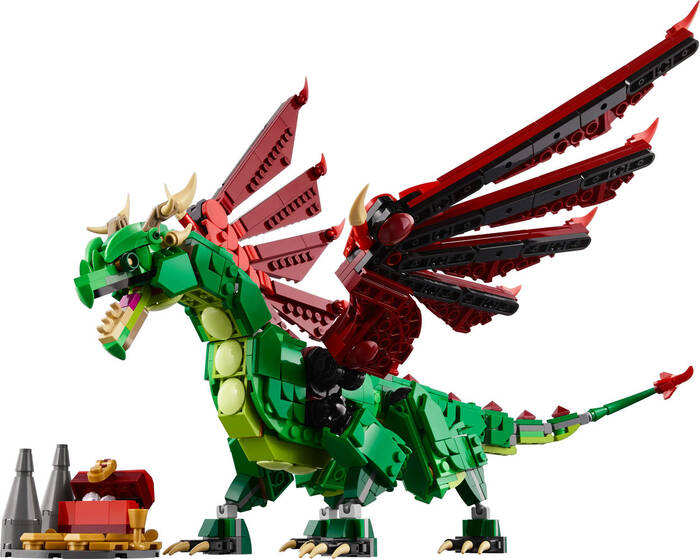 LEGO Creator Creator 3'ü 1 Arada Orta Çağ Ejderhası 31161 - 715 Parça Yapım Seti
