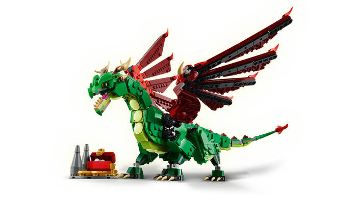 LEGO Creator Creator 3'ü 1 Arada Orta Çağ Ejderhası 31161 - 715 Parça Yapım Seti