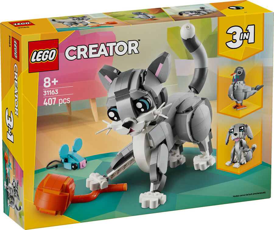 LEGO Creator Oyunbaz Kedi 31163 - 407 Parça Yapım Seti