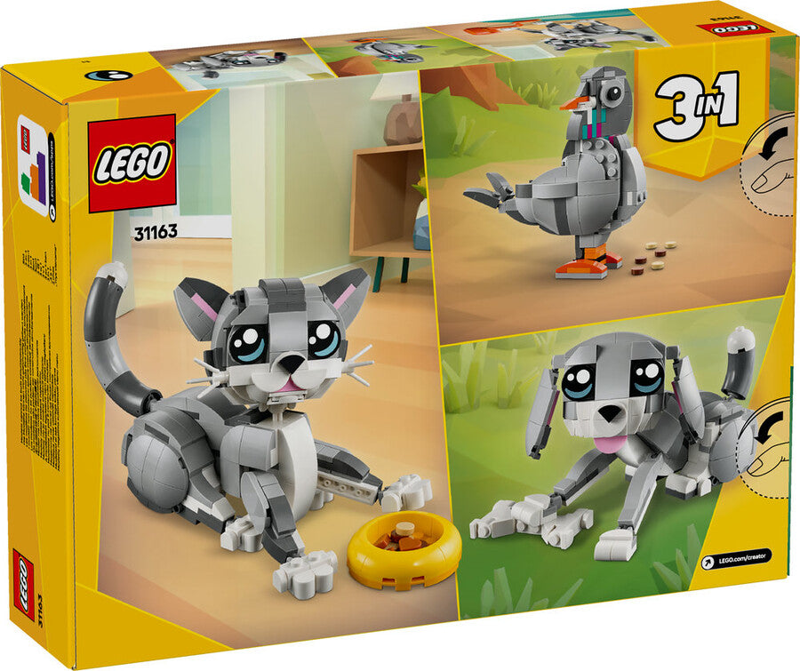 LEGO Creator Oyunbaz Kedi 31163 - 407 Parça Yapım Seti