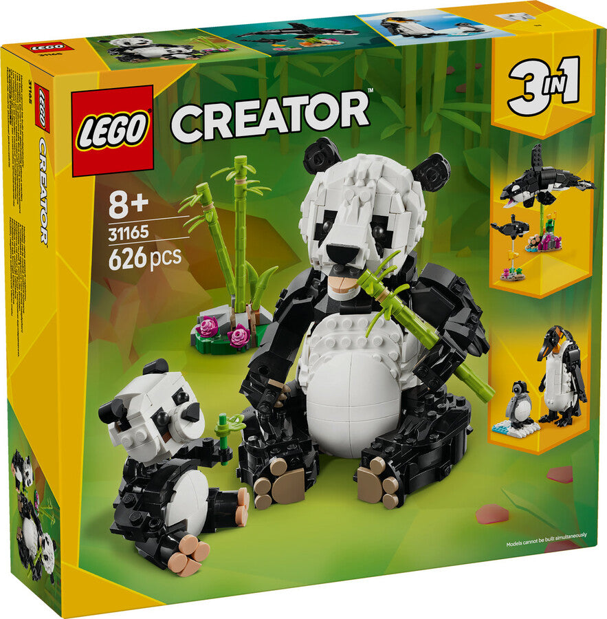 LEGO Creator Vahşi Hayvanlar: Panda Ailesi 31165 - 626 Parça Yapım Seti